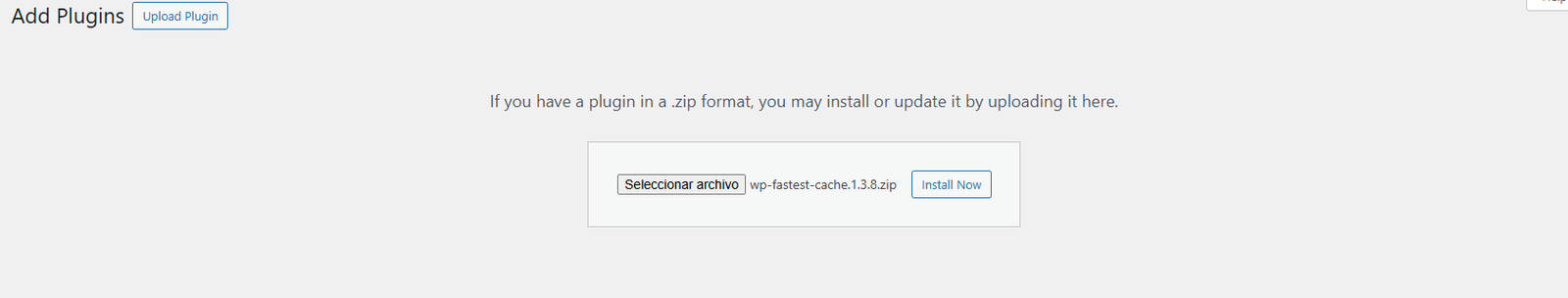 Performance test result showing WP Fastest Cache improving load time